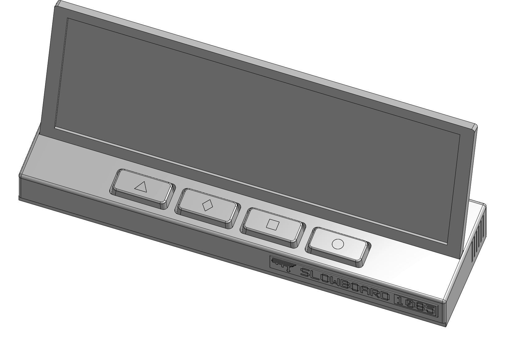 Slowboard 1085 from above